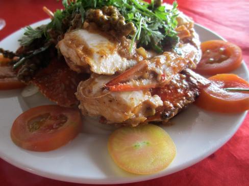 Crab with Kampot Pepper